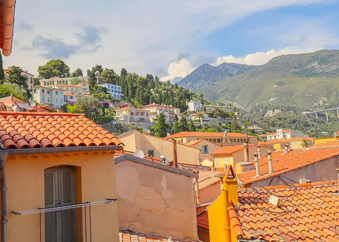 'la Belle Vue Mer' Cozy Appartement, Centre, Apartamento Menton